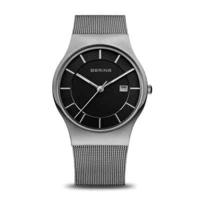 Imagen de BERING Reloj Analógico para Hombre de Cuarzo con Correa en Acero Inoxidable 11938 007