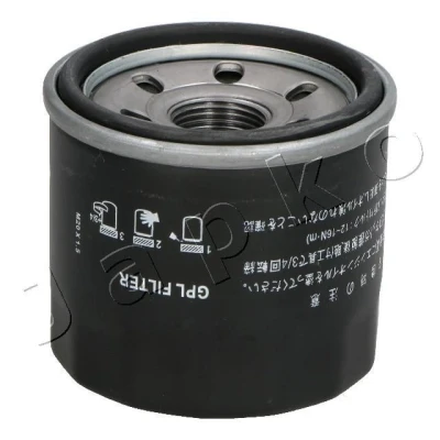 Imagen de JAPKO 1GASS Filtro Combustible enroscable Gas líquido (LPG) MITSUBISHI: Colt VI CZC Cabrio, Lancer 8 Limousine, 8, SMART: Forfour I
