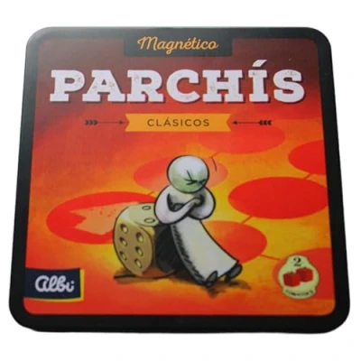 Imagen de 2Tomatoes Games Parchís Juego de Mesa con Tablero Clásico Tira Dados Habilidades Estratégicas Reuniones Familiares y Amigos Diversión Emoción 2 4 Jugadores Español Temática: Arte