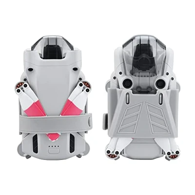 Imagen de Fututech 2 en 1 protector de hélice para DJI Mini3 Mini 3 Pro titular funda protectora fijación accesorios Propeller Holder for Drone
