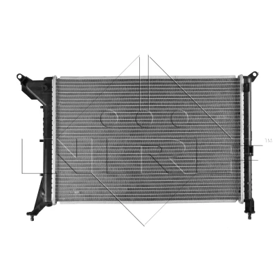 Imagen de NRF EASY FIT 53969 Radiador, refrigeración del motor Aluminio 540 358 22 con arandela de caucho Aletas soldadas MINI: Hatchback, Cabrio