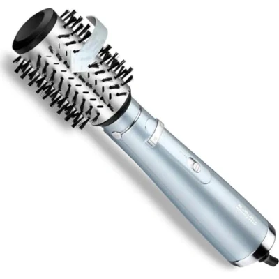 Imagen de BaByliss Cepillo Secador de pelo Rotatorio Hydro Fusion AS773E, Sistema Iónico Dual, Seca, Moldea y da Volumen, 50 mm, Hidratación Brillo, Tecnología Plasma Avanzada