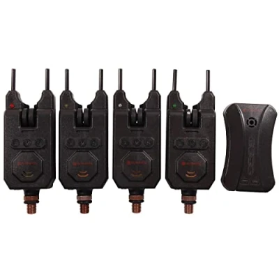 Imagen de Ultimate Snag Alarm Wireless 4+1 Set de Alarma Mordida carpfishing