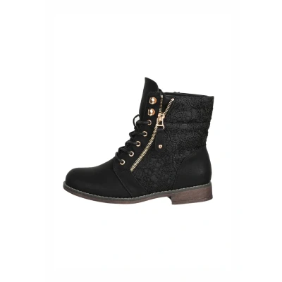 Imagen de Elara Herbst Botines con cordones, Mujer, Talla: 39, Schwarz Zapatos