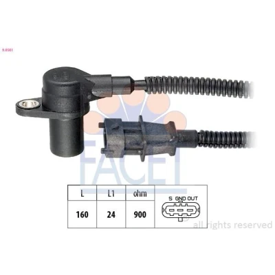 Imagen de FACET 9.0774 Sensores AUDI: A5 B8 Sportback, Q5, Q7, VOLKSWAGEN: Golf 7, Scirocco III, Crafter Furgón, SEAT: Ibiza 4, Leon III Hatchback, Toledo 4