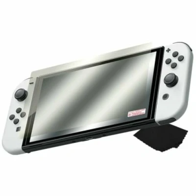 Imagen de Protector pantalla Ardistel Blackfire Tempered Glass Anti BlueLight 9H, Nintendo Switch OLED, Transparente