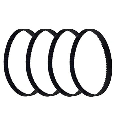 Imagen de TUZUK GT2 correa dentada de goma circuito cerrado 2GT 6mm piezas impresora 3D 400mm pieza (4 piezas)