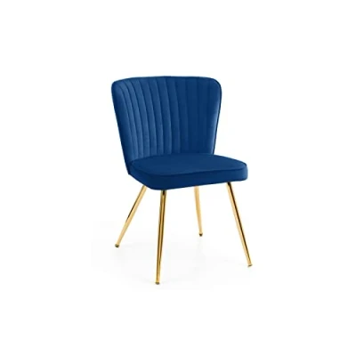 Imagen de Julian Bowen Juego de 2 sillas comedor Cannes, azul