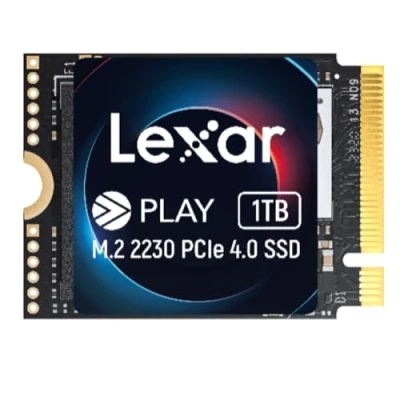 Imagen de Lexar PLAY 2230 PCIe 4.0 1TB SSD Interno, M.2 Gen4x4 SSD, lectura de hasta 5200MB/s, escritura 4700MB/s, unidad deestado sólido interna compatible Steam Deck, ASUS ROG Ally (LNMPLAY001T RNNNG)