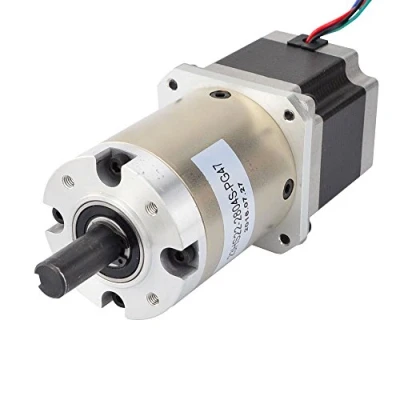 Imagen de STEPPERONLINE Nema 23 Motorreductor 2,8 a 47:1, engranaje planetario, motor paso para manualidades, CNC