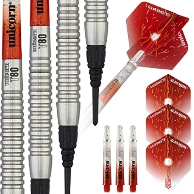 Imagen de Unicorn Core XL Striker Dardos de Punta Suave, Unisex, Rojo, 23 g