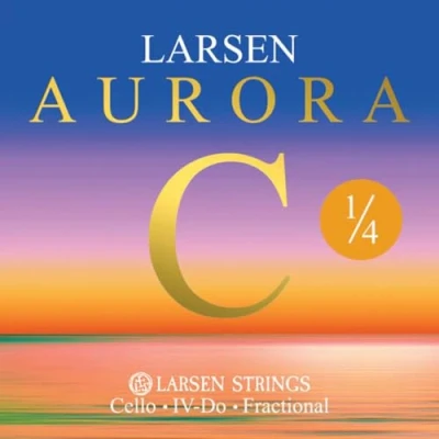 Imagen de LARSEN STRINGS Cuerdas para violonchelo Aurora C 1/4 Medium