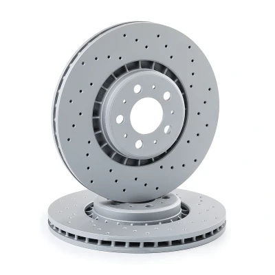 Imagen de ZIMMERMANN SPORT COAT Z 610.3707.52 Disco de freno 336 30 10/5 5 108 ventilación externa, perforado revestido VOLVO: XC90 I