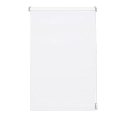 Imagen de GARDINIA Estor enrollable para sujetar o pegar, persiana de luz diurna, opaco, Todas las piezas montaje incluidas, EASYFIX Uni, Blanco puro, 120 x 150 cm (WxH)