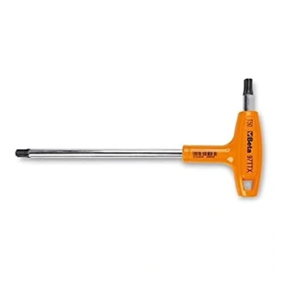 Imagen de Beta 97TTX 10 Llaves macho acodadas con mango para tornillos huella Torx