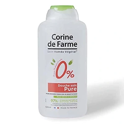 Imagen de Corine de Farme Cuidado puro 0% pieles secas y sensibles sin jabón, colorantes Limpia suavemente, no seca la piel Composición adecuada