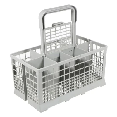 Imagen de SPARES2GO Cesta para Cubiertos compatible con AEG Lavavajillas (Mango Extraíble, 240 x 135 125 mm)