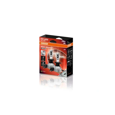 Imagen de OSRAM NIGHT BREAKER LED START H7,luces de carretera y cruce con homologación calle, hasta un 230% más luminosidad, 6000 K, 12 V