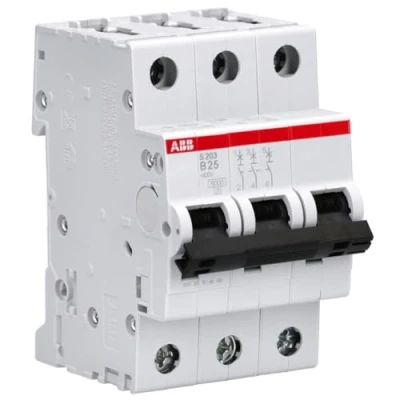 Imagen de ABB S203 B25 Instalación de fusible para caja fusibles (25A)