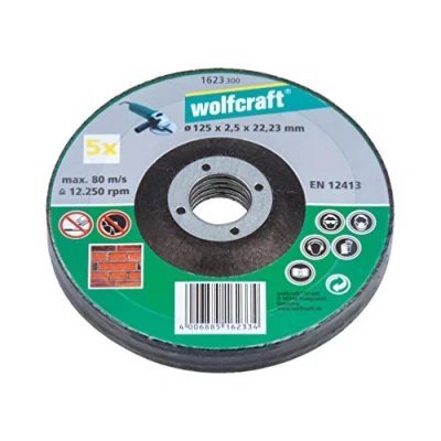 Imagen de wolfcraft Disco para cortar piedra con el centro rebajado I 1623300