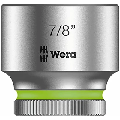 Imagen de WERA 05003580001 8790 HMB Zyklop Nuss 7/8&quot; Llave de vaso con arrastre 3/8&quot;