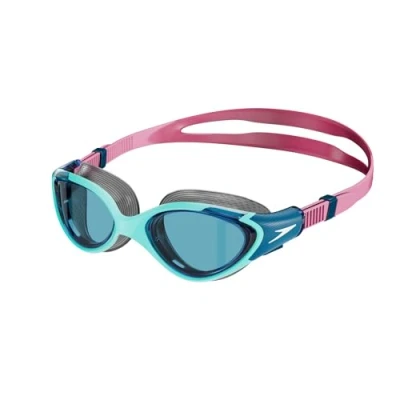 Imagen de Speedo Biofuse 2.0 Womens Gafas de natación, Mujer, Talla: One Size, Marine blue/peacock/funny pink/hot mauve/aqua blue