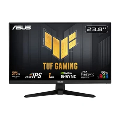 Imagen de Monitor gaming Asus VG249QM1A, 23.8&quot;, Full HD, 1ms, Corriente alterna, DisplayPort, HDMI, Negro