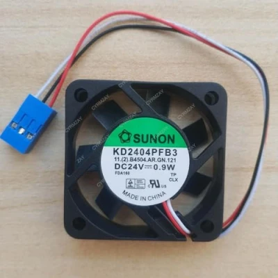 Imagen de CYRMZAY Compatible para SUNON KD2404PFB3 24V 0.9W 4CM 4010 3 Cable Alarm Signal Ventilador
