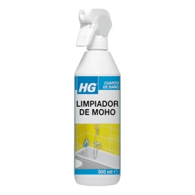 Imagen de HG Limpiador de Moho, Spray Antimoho Eficaz, Elimina Manchas Humedad y Moho Paredes, Azulejos, Sellos Silicona más 500ml (639050130)