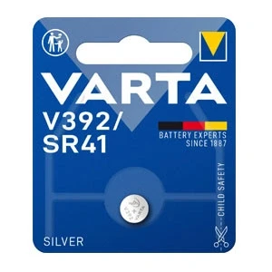 Imagen de varta Pila de botón v392 / sr41 plata+irb ! 1.55v 392101111