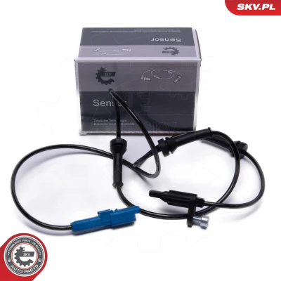 Imagen de ESEN SKV 06SKV518 Sensor de ABS eje delantero, ambos lados 2 1160 negro Plástico
