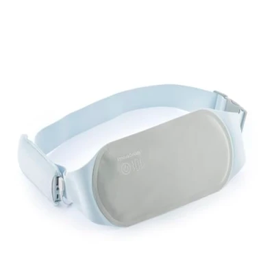 Imagen de InnovaGoods® Masajeador Cinturón Cervical y Espalda, de masaje con 3 Niveles Intensidad, cinturon función Calor, Inalámbrico alivio, descanso relajación.