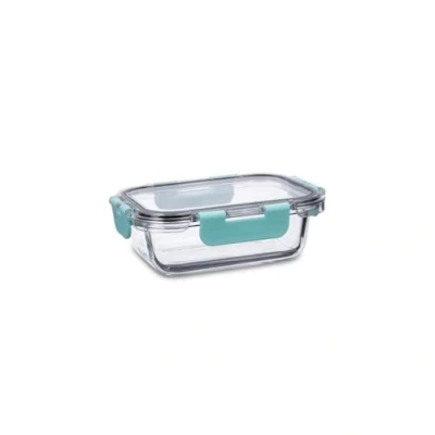 Imagen de Quid Purity Recipiente Hermético Vidrio 15,3x11,2x5,8cm 37cl Transparente