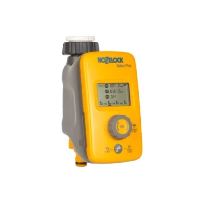 Imagen de Hozelock Select Plus Programador electrónico de riego, Color Amarillo