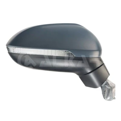 Imagen de Espejo retrovisor Alkar 6140197 derecha imprimado eléctrico calefactable, convexo, con iluminación ambiental para vehíc. volante a la izquierda