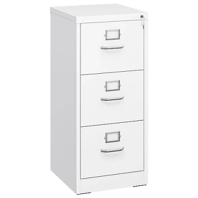 Imagen de YITAHOME archivadores, Acero aleado, White, 3 Drawers 45.8 x 45 103cm