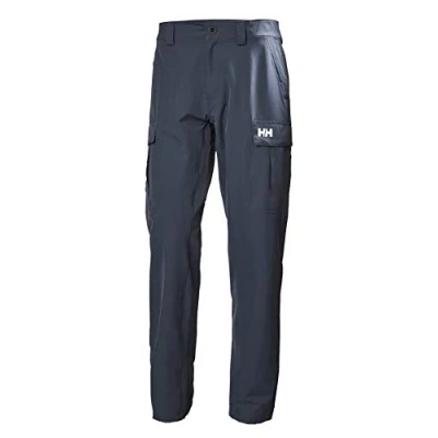 Imagen de Helly Hansen Hombre Pantalón HH Cargo Secado Rápido, 36, Azul marino