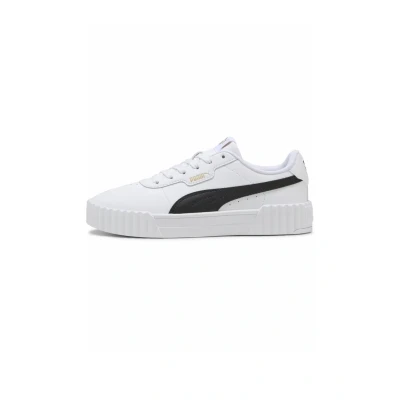 Imagen de PUMA Carina 3.0, Zapatillas Mujer, White Black Gold, 37 EU