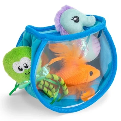 Imagen de Catstages Hide &amp; Seek Fish Bowl Juguete Interactivo para Gatos