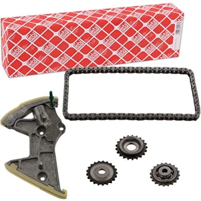 Imagen de FEBI BILSTEIN 32266 Kit cadenas, accionamiento bomba aceite SEAT: Ibiza 3, 4, VOLKSWAGEN: Polo III Hatchback, SKODA: Fabia 1 Combi