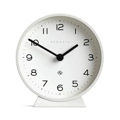 Imagen de NEWGATE® M Mantel Silent Sweep Relojes de repisa &#039;No Tick&#039; Un Moderno Reloj Chimenea pequeño para Sala Estar Oficina Escritorio