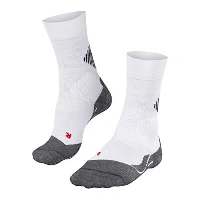 Imagen de FALKE 4 GRIP Stabilizing U SO hilo funcional para la máxima velocidad 1 par, Calcetines Unisex adulto, Blanco (White Mix 2029), 39 41