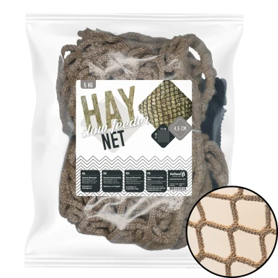 Imagen de Excellent Red de alimentación lenta para heno 5 kg (5 mm espesor, malla 45 mm) One Size Natural