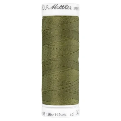 Imagen de Mettler SERAFLEX Hilo elástico para coser (130 m), color caqui 420
