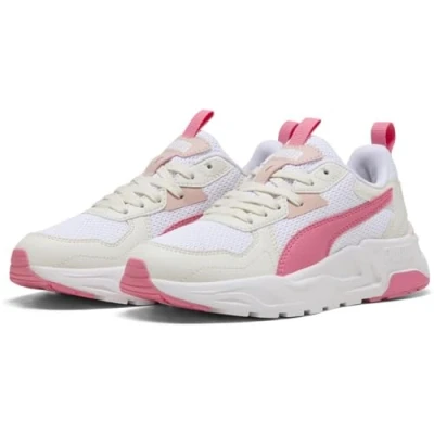 Imagen de PUMA Trinity Lite JR, Zapatillas, White Magic Rose Vapor Gray, 37.5 EU
