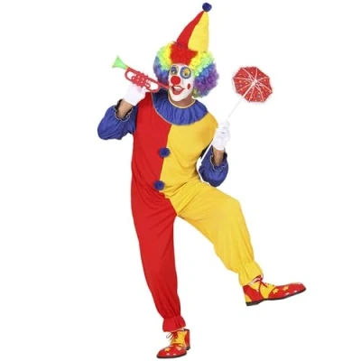 Imagen de W WIDMANN MILANO Party Fashion Disfraz de payaso, mono, Casper, bromista, circo, disfraces carnaval
