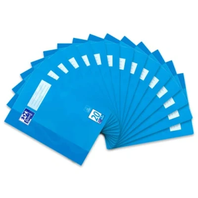 Imagen de Oxford Hamelin Paperbrands 384401620 Lote de 5 libretas líneas (DIN A4, fondo 20, 16 hojas)