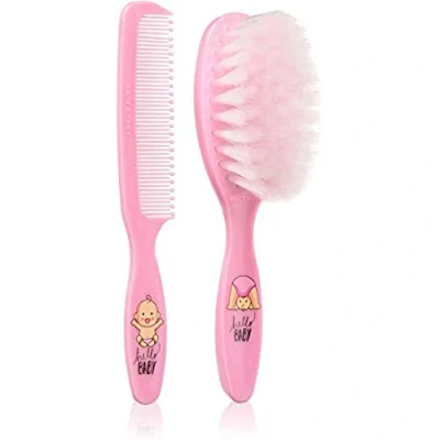Imagen de CEPILLO&amp;PEINE BEBE ROSA LOTE 2 pz