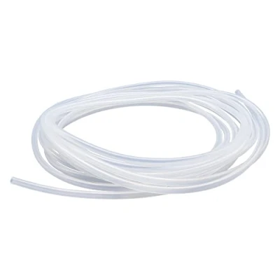 Imagen de Tubo de silicona 3 mm ID x 6 OD 8 metros, LAVMHAB manguera grado alimenticio, flexible para aire agua transparente transferencia bomba