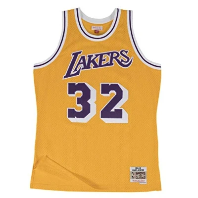 Imagen de Mitchell &amp; Ness NBA LOS Angeles Lakers Swingman Magic Johnson Top, Hombre, Talla: Medium, Gold